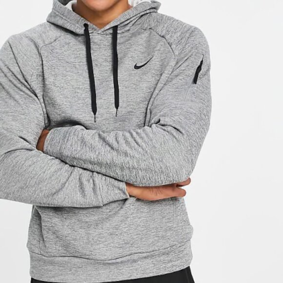 Nike mens therma fit grey hoodie NWT $65 Size Small - Picture 1 of 4